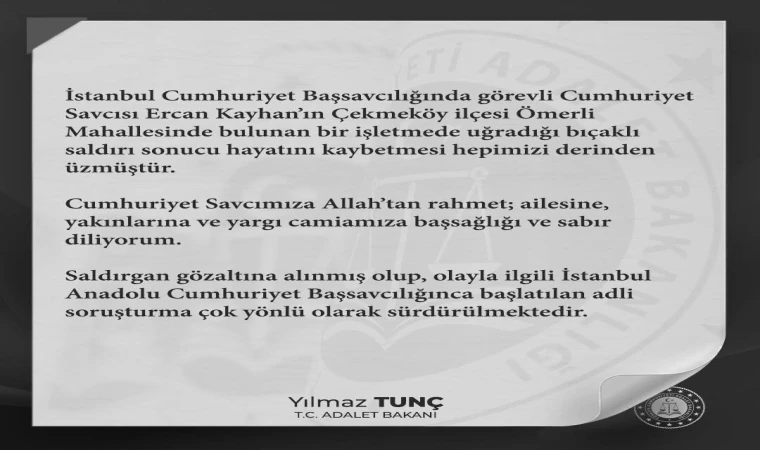 İstanbul Cumhuriyet Başsavcılığında görevli