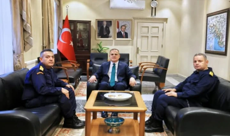 Sahil Güvenlik Ekiplerinden Muğla Valisine Ziyaret