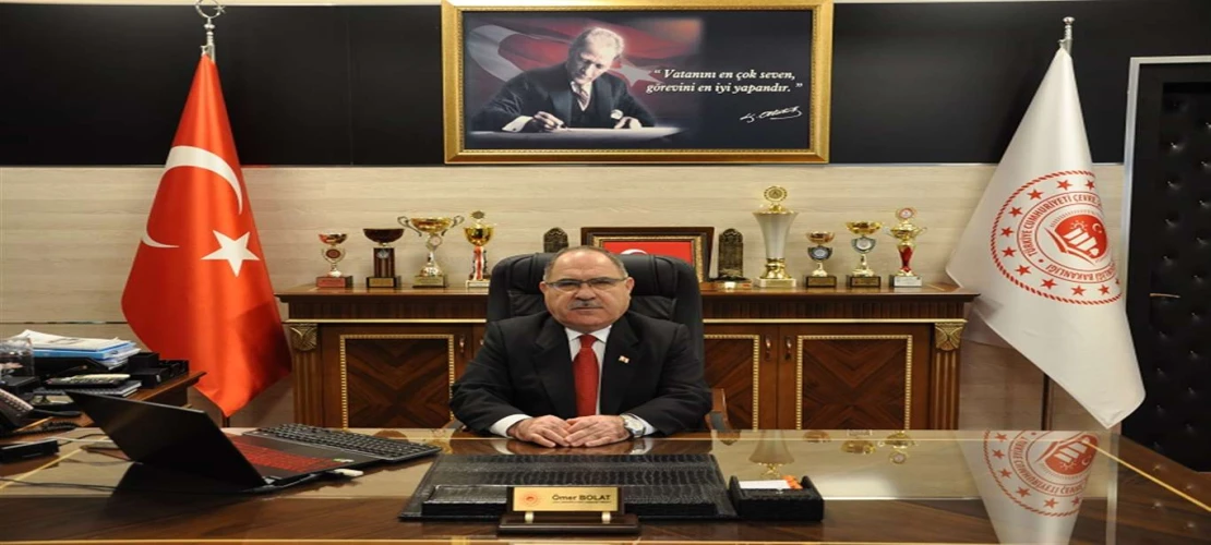 6 Şubat’ın Yıl Dönümünde İl Müdürü Ömer Bolat’tan Kararlılık Mesajı: