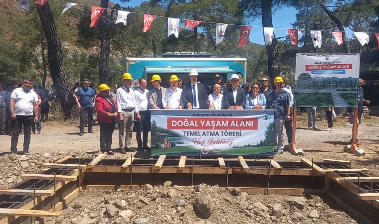 DALAMAN BELEDİYESİ PATİLİ DOSTLARI İÇİN YAŞAM ALANININ TEMELİNİ ATTI