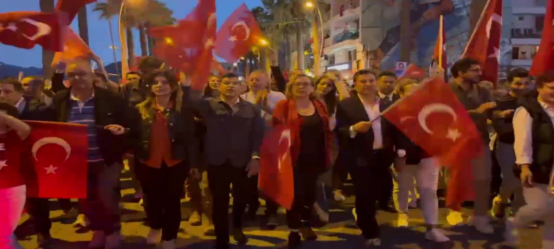 Marmaris te 19 Mayıs Gençlik ve spor bayramı coşkuyla Kutlandı