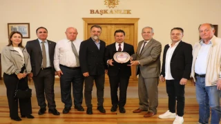 TGF heyeti Muğla Büyükşehir Belediye başkanını ziyaret etti