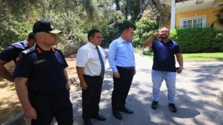 Muğla Valisi Dr. İdris Akbıyık Marmaris Kaymakamı Nurullah Kayalar