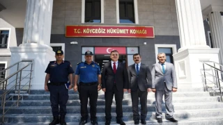 Muğla Valisi Dr. İdris Akbıyık Köyceğiz Kaymakamlığını ziyaret etti.