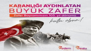 “ 30 Ağustos Zafer Bayramı ” Mesajı;