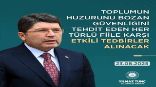 Adalet Bakanı Yılmaz Tunç, 10. Yargı Paketi’nde yer almış