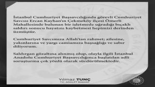 İstanbul Cumhuriyet Başsavcılığında görevli