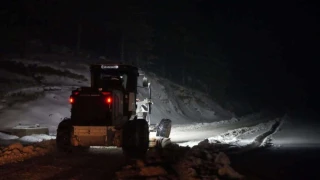 Muğla Kavaklıdere’de Kar Esareti: