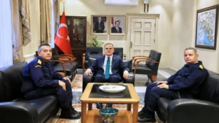 Sahil Güvenlik Ekiplerinden Muğla Valisine Ziyaret
