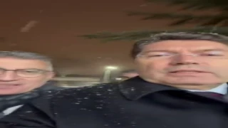 Sivas’ta Kar Altında Sürpriz Buluşma: Adalet Bakanı Yılmaz Tunç’tan Gece Yürüyüşü