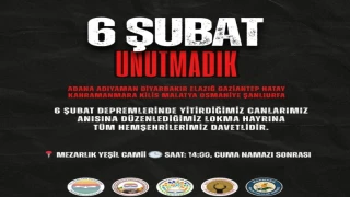 6 Şubat Depremi’nin 3. yıl dönümünde,