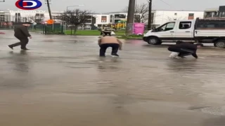 Bodrum'da Park Taştı