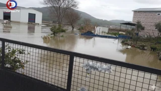 MUĞLA / DALAMAN – Kargınkürü Aksaz Ovası Sele Teslim Oldu: