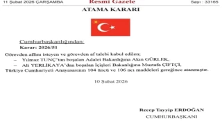 SON DAKİKA: Kabinede İki Bakan Değişti!