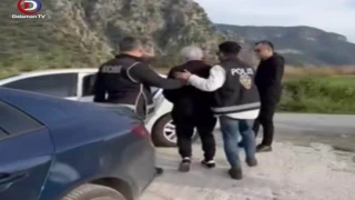 876 yıl Hapis cezası olan sanık Muğla da yakalandi