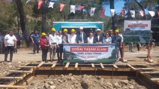 DALAMAN BELEDİYESİ PATİLİ DOSTLARI İÇİN YAŞAM ALANININ TEMELİNİ ATTI