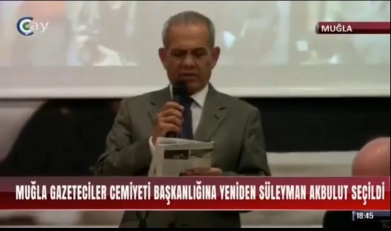 Türkiye Gazeteciler Cemiyeti Genel Başkanı Muğla da Gazetecileri yalnız bırakmadı